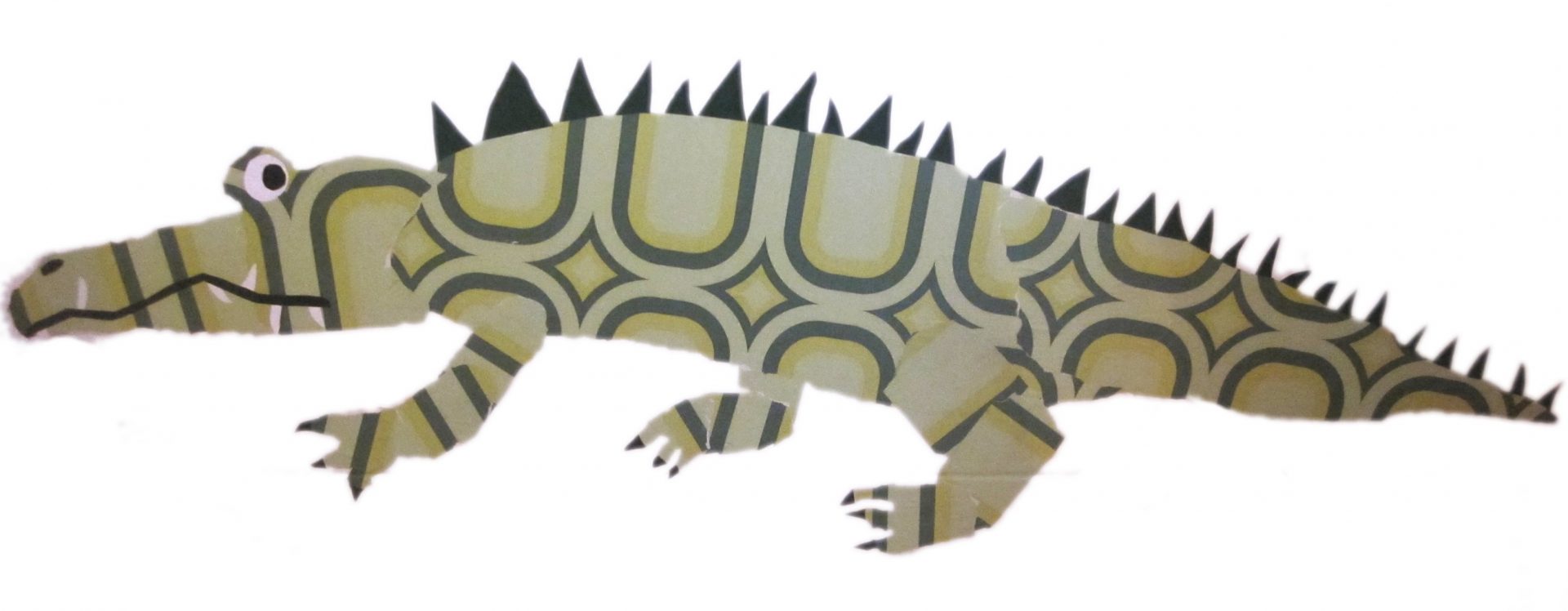 behangbeest-krokodil